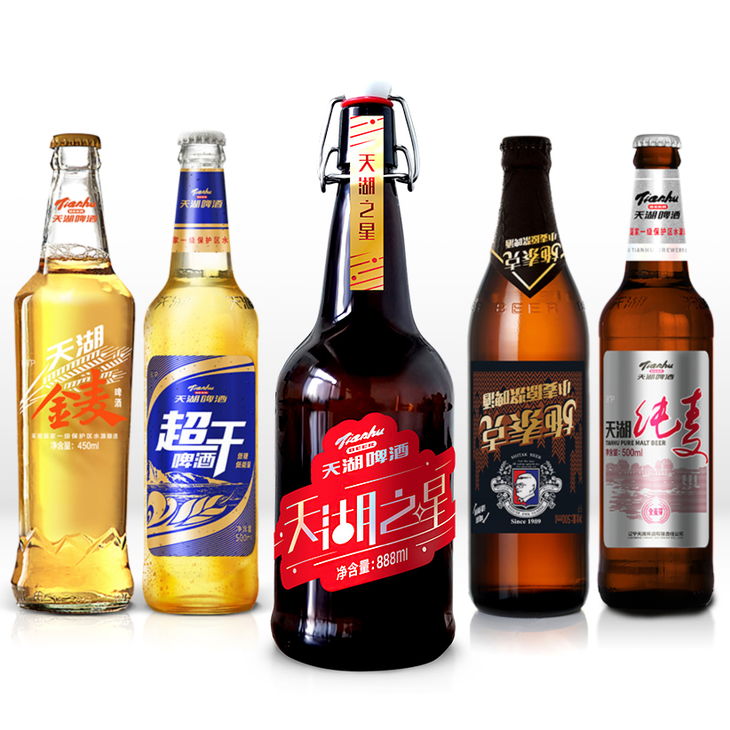 創(chuàng)意共和為天湖啤酒全品類定制包裝，助力啤酒品牌升級